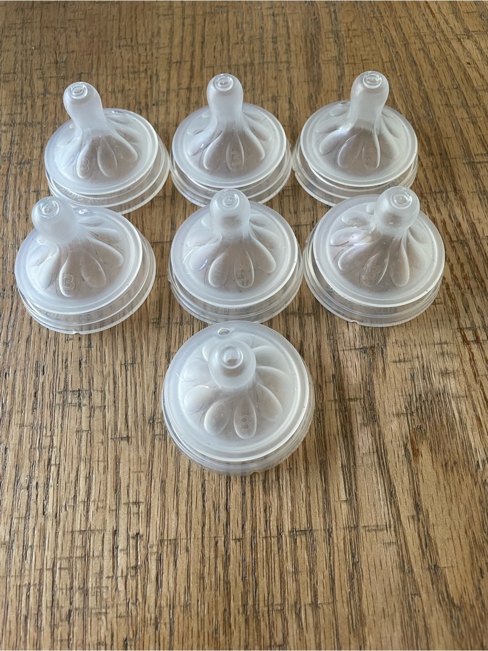 Flow 3 AVENT nipples